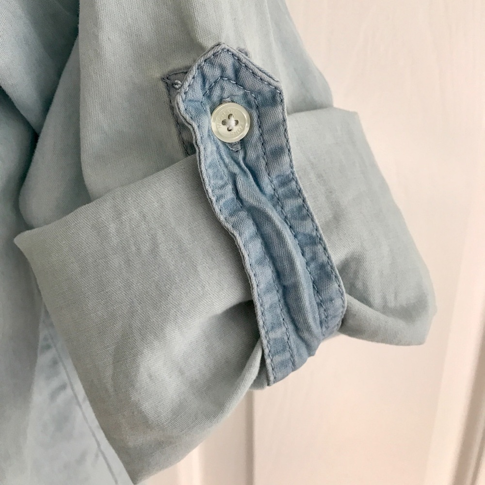 Michael Michael Kors Chambray Button Up - image 4